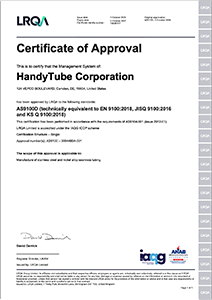 AS9100D Certificate